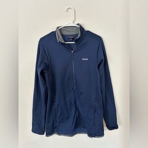 Patagonia R1 Daily Jacket Woman Dark Blue Size Large
